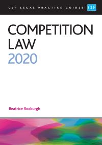 Book Cover for Competition Law 2020 by Beatrice Roxburgh