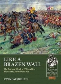 Book Cover for Like a Brazen Wall by Ewan Carmichael