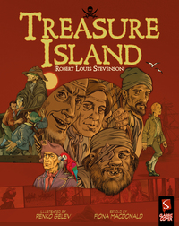 Book Cover for Treasure Island by Fiona Macdonald, Robert Louis Stevenson