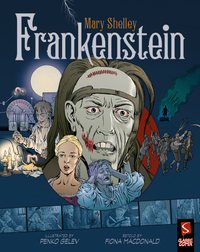 Book Cover for Frankenstein by Fiona Macdonald, Mary Wollstonecraft Shelley