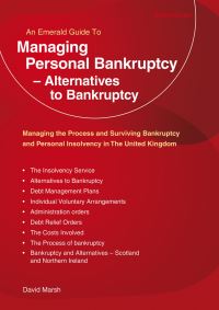 Book Cover for Managing Personal Bankruptcy and Alternatives to Bankruptcy in the United Kingdom by David Marsh