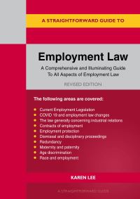 Book Cover for A Straightforward Guide to Employment Law by Karen Lee