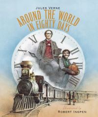 Book Cover for Around the World in Eighty Days by Jules Verne