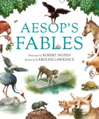 Book Cover for Aesop's Fables by Caroline Lawrence, Aesop