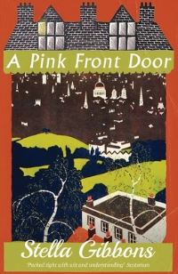 Book Cover for A Pink Front Door by Stella Gibbons