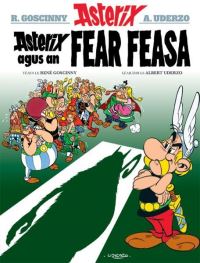 Book Cover for Asterix Agus an Fear Feasa (Asterix I Ngaeilge / Asterix in Irish) by René Goscinny