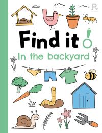 Book Cover for Find It! In the Backyard by Richardson Puzzles and Games