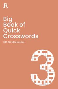 Book Cover for Big Book of Quick Crosswords Book 3 NEW EDITION by Richardson Puzzles and Games