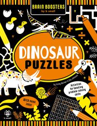 Book Cover for Dinosaur Puzzles by Vicky Barker