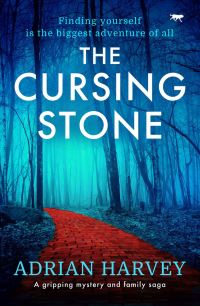 Book Cover for The Cursing Stone by Adrian Harvey