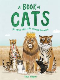 Book Cover for A Book of Cats by Katie Viggers