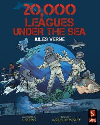 Book Cover for 20,000 Leagues Under the Sea by Jacqueline Morley, Jules Verne