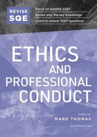 Book Cover for Ethics and Professional Conduct by Mark Thomas