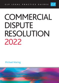 Book Cover for Commercial Dispute Resolution by Michael Waring
