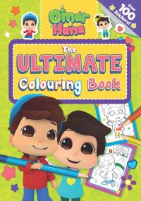 Book Cover for Omar & Hana The Ultimate Colouring Book by Astro  Digital Durian