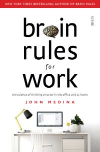 Book Cover for Brain Rules for Work by John Medina