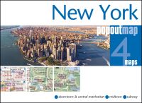 Book Cover for New York PopOut Map - Pocket Size, Pop Up Map of New York City by PopOut Maps