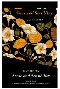 Book Cover for Sense and Sensibility - Lined Journal & Novel by Chiltern Publishing