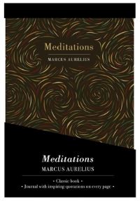 Book Cover for Meditations - Lined Journal & Novel by Marcus Aurelius