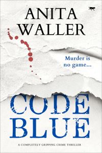 Book Cover for Code Blue by Anita Waller