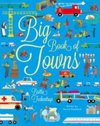 Book Cover for Big Book of Towns by Harriet Blackford