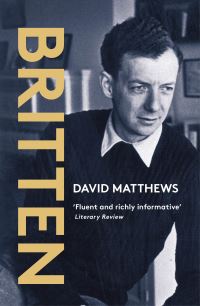 Book Cover for Britten by David Matthews