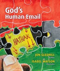 Book Cover for God's Human Email by Jon Gledhill