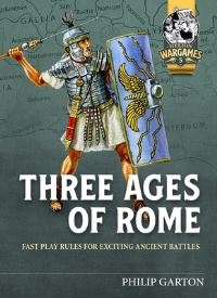 Book Cover for Three Ages of Rome by Philip Garton