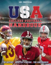 Book Cover for The USA College Football Handbook by Jessica Leggett