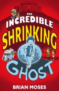 Book Cover for The Incredible Shrinking Ghost by Brian Moses