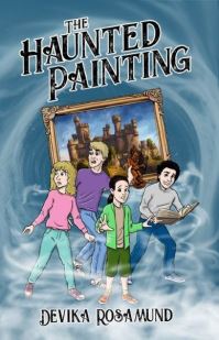 Book Cover for The Haunted Painting by Devika A Rosamund