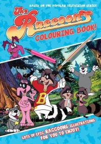 Book Cover for The Raccoons Colouring Book by Kevin Gillis