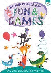 Book Cover for My Mini Puzzle Pad Fun & Games by Elizabeth Golding