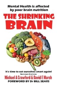 Book Cover for The Shrinking Brain by Michael Crawford, David Marsh