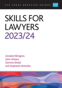 Book Cover for Skills for Lawyers by Annabel Elkington, John Holtam, Gemma M Shield, Stephanie Verlander