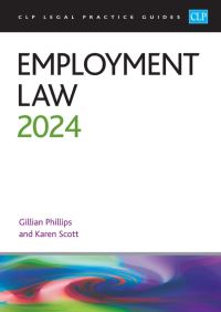 Book Cover for Employment Law 2024 by Gillian Phillips, Karen N Scott