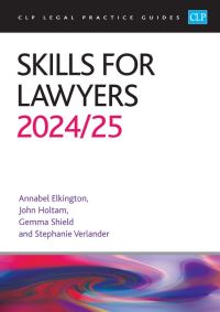 Book Cover for Skills for Lawyers 2024/2025 by Annabel Elkington