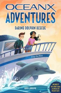Book Cover for Daring Dolphin Rescue by Kate Boehm Jerome