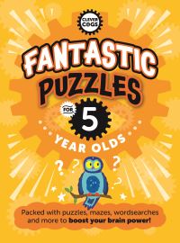 Book Cover for Fantastic Puzzles For Five Year Olds by Sarah Walden