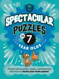 Book Cover for Spectacular Puzzles For Seven Year Olds by Sarah Walden