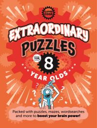 Book Cover for Extraordinary Puzzles For Eight Year Olds by Sarah Walden