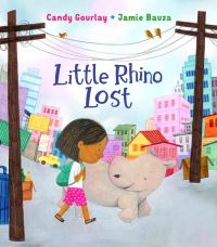 Book Cover for Little Rhino Lost by Candy Gourlay