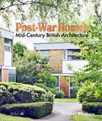 Book Cover for Post-War Homes by Dominic Bradbury