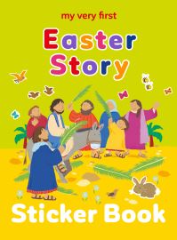 Book Cover for My Very First Easter Story Sticker Book by Lois Rock