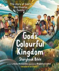 Book Cover for God's Colourful Kingdom Storybook Bible by Esau McCaulley