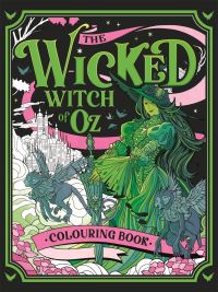 Book Cover for The Wicked Witch of Oz Colouring Book by Tabreth