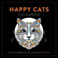 Book Cover for Happy Cats Colouring by LOM ART