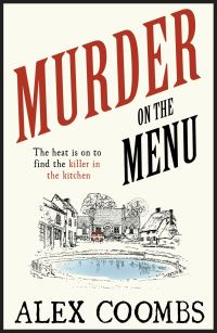 Book Cover for Murder on the Menu by Alex Coombs