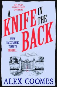Book Cover for A Knife in the Back by Alex Coombs