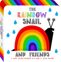 Book Cover for The Rainbow Snail and Friends by Karin Åkesson